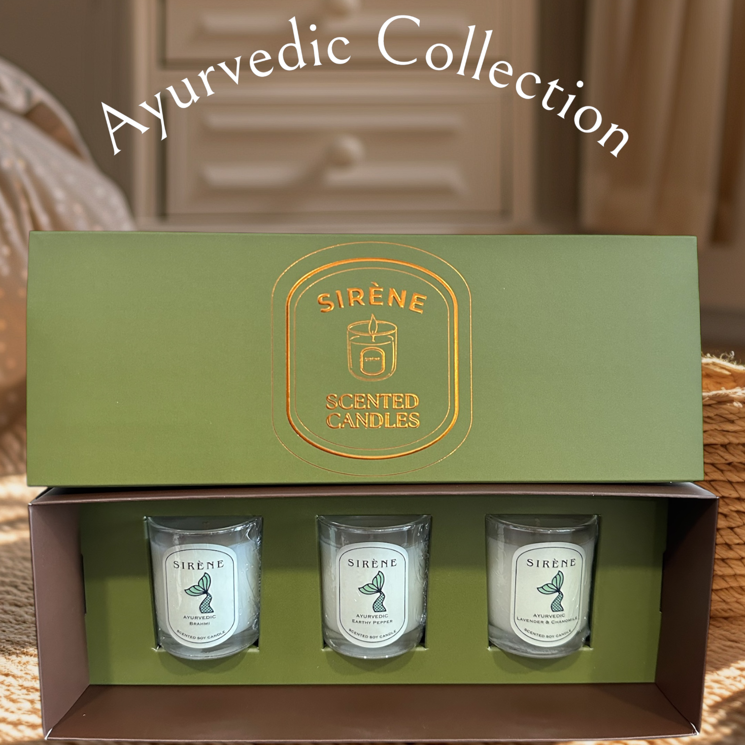 Ayurvedic Collection Scented Candle Gift Set