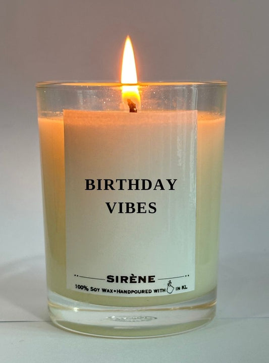 Birthday Vibes | Scented Soy Wax Candles