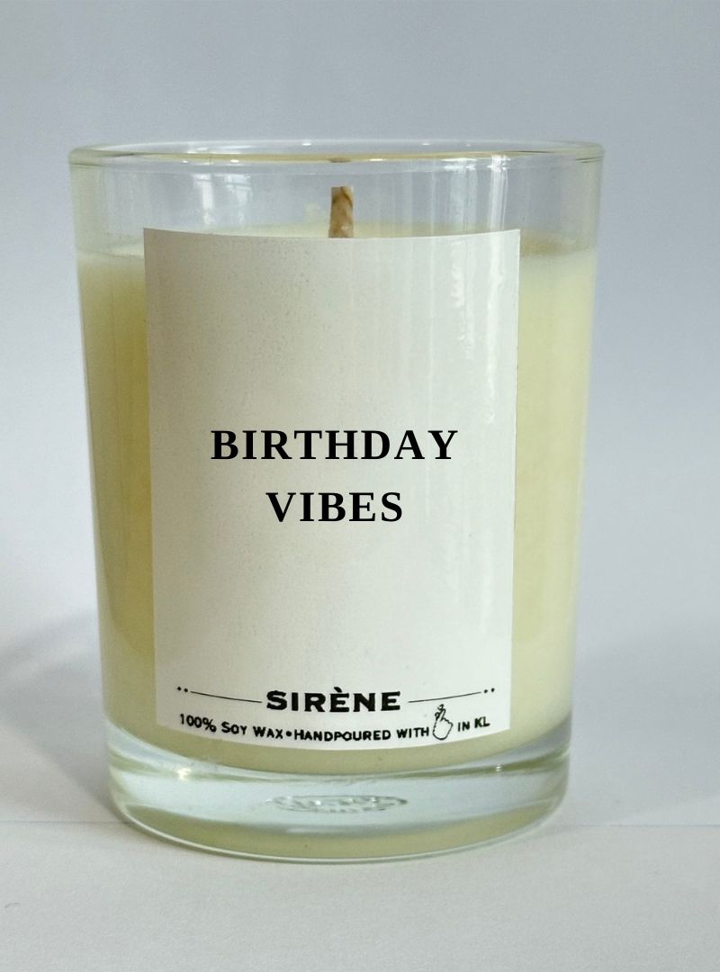 Birthday Vibes | Scented Soy Wax Candles