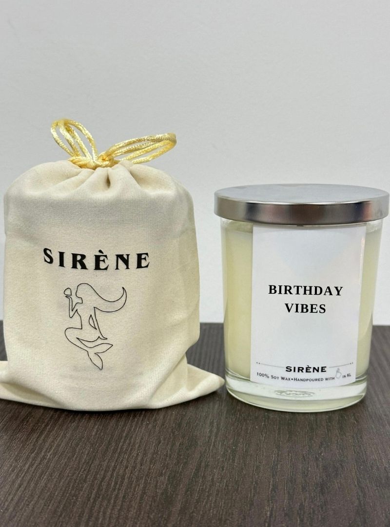 Birthday Vibes | Scented Soy Wax Candles