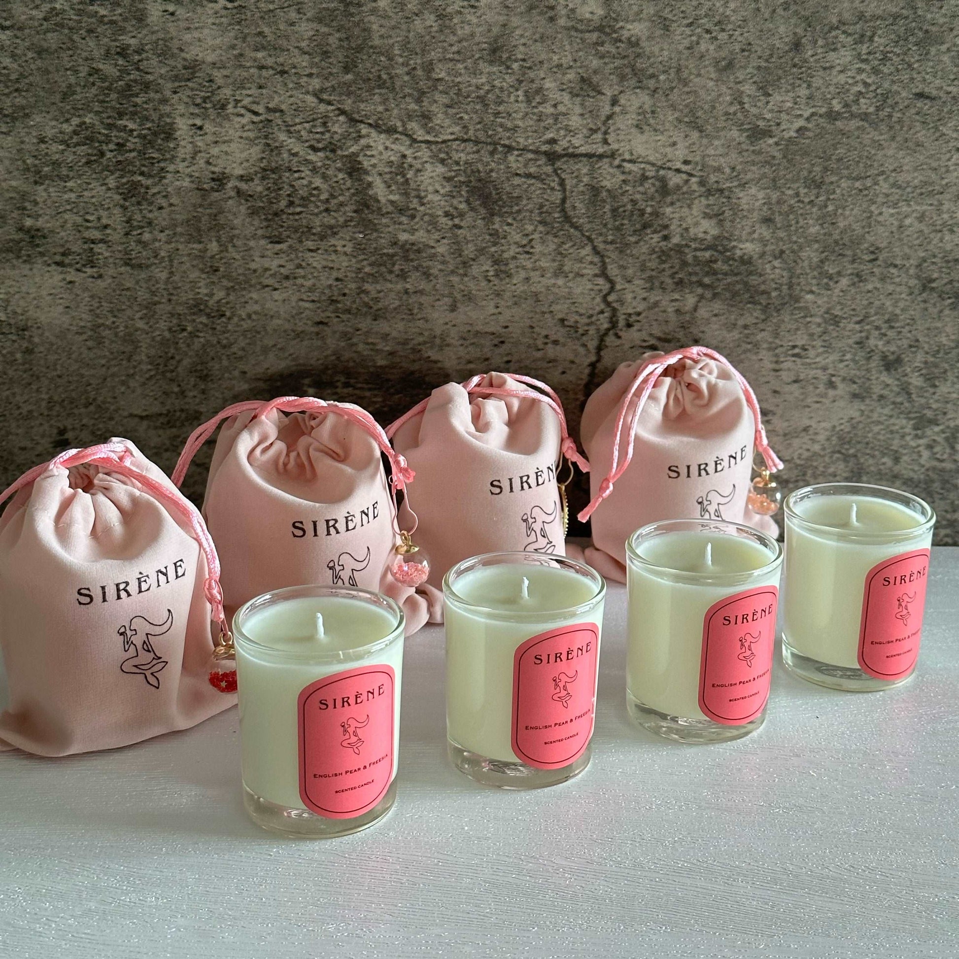 Soy Candle Couture-Inspired Gift Bag Set | Soy Wax Scented Candles