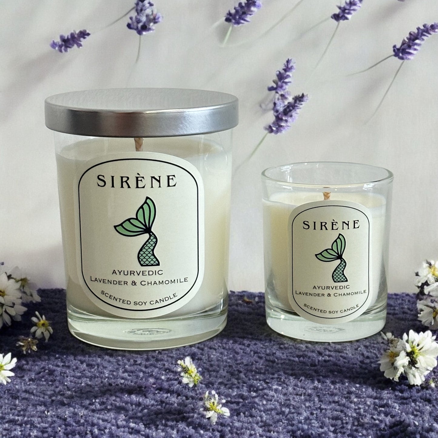 Lavender & Chamomile Soy Scented Candle