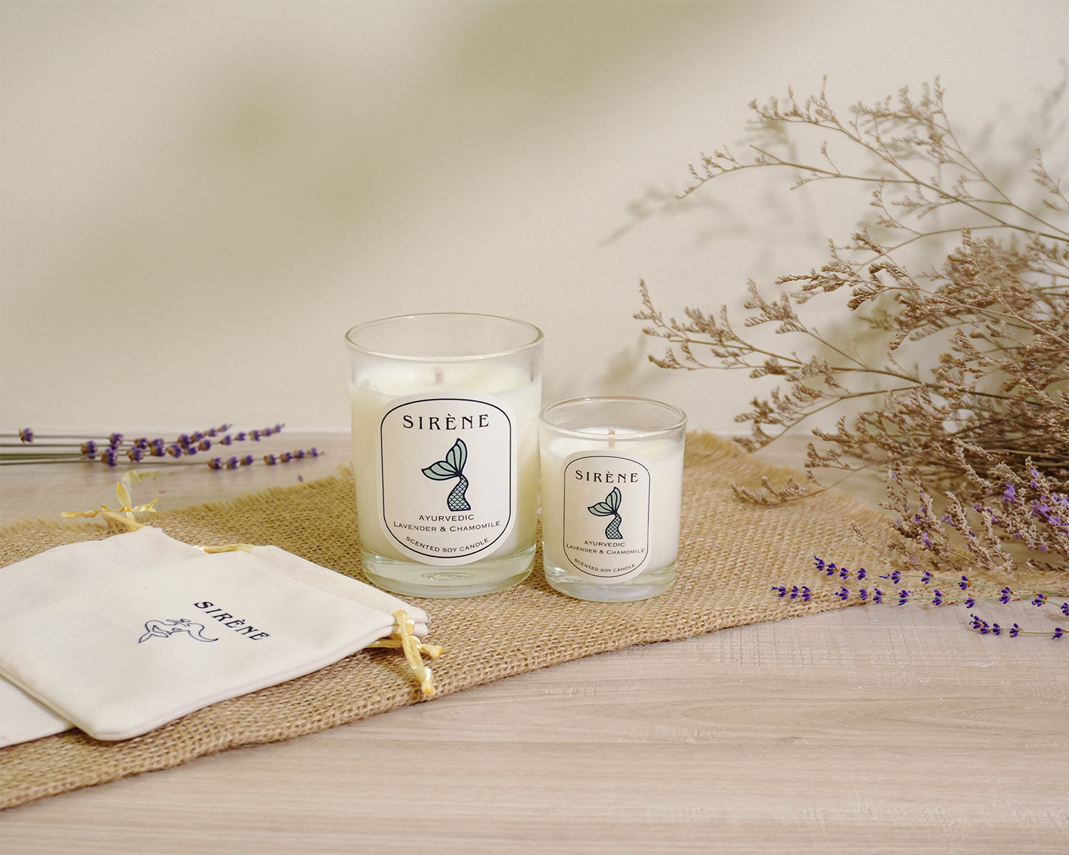 Lavender & Chamomile Soy Scented Candle