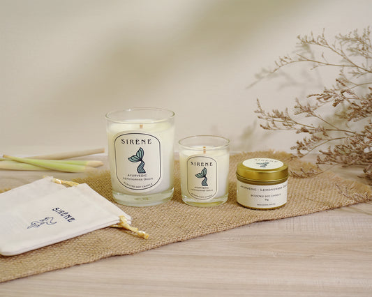 Lemongrass Oasis Soy Scented Candle