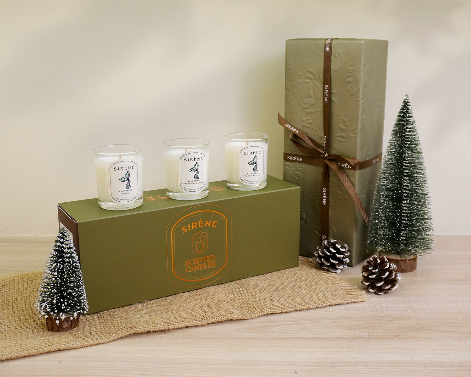 Ayurvedic Collection Scented Candle Gift Set